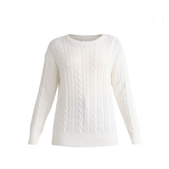 Women's Cable Knit Pullover Sweater, Midweight 2-Pack Size XXL - Picture 7 of 9